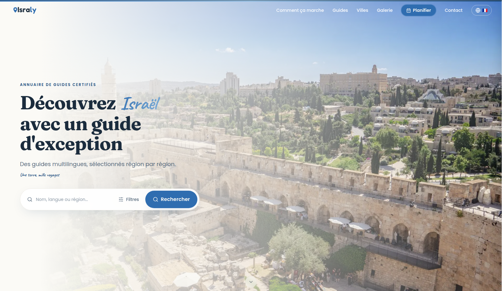 Israly — Israel guide marketplace