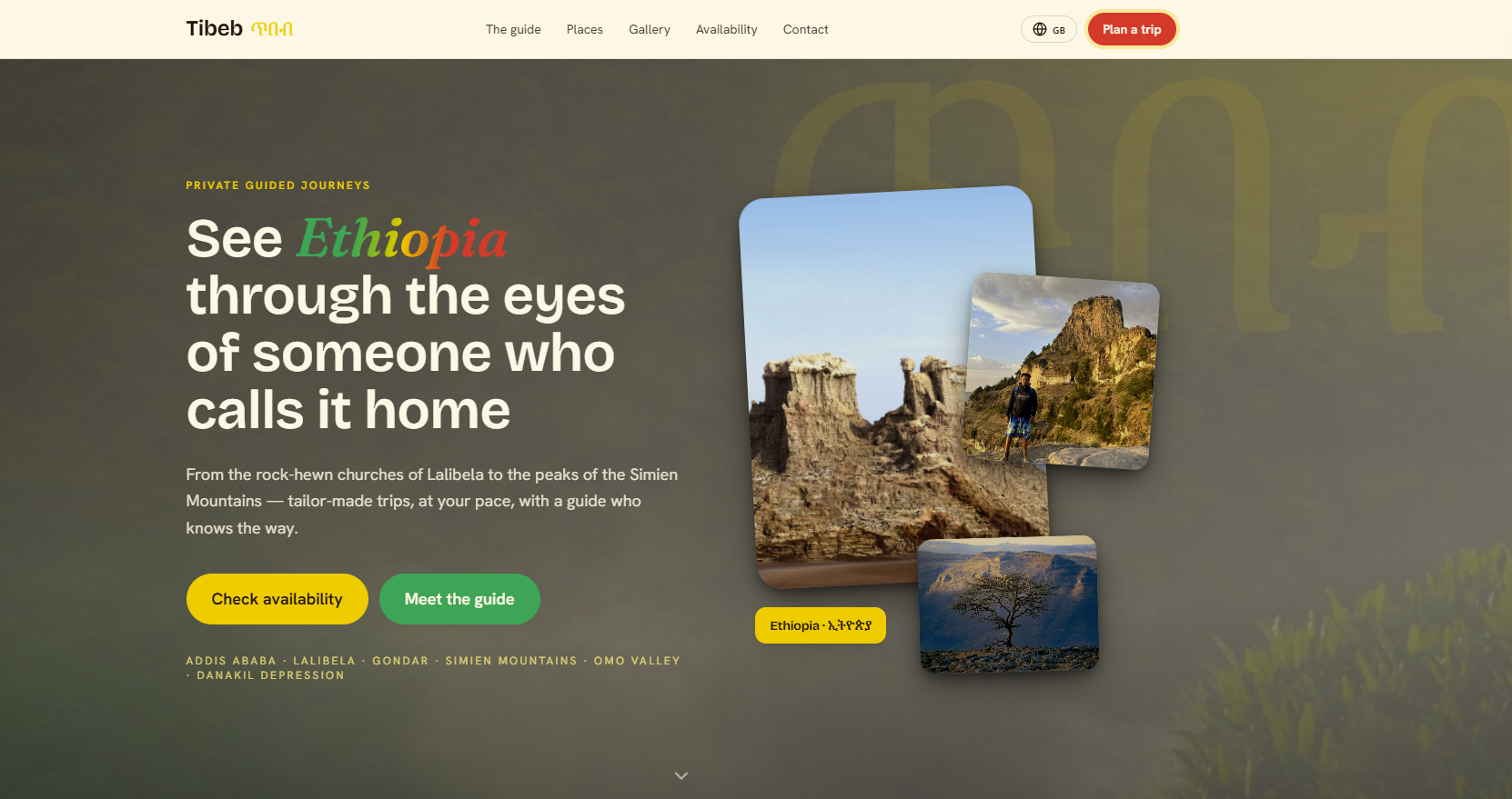 Tibeb Travel — Ethiopia tour booking